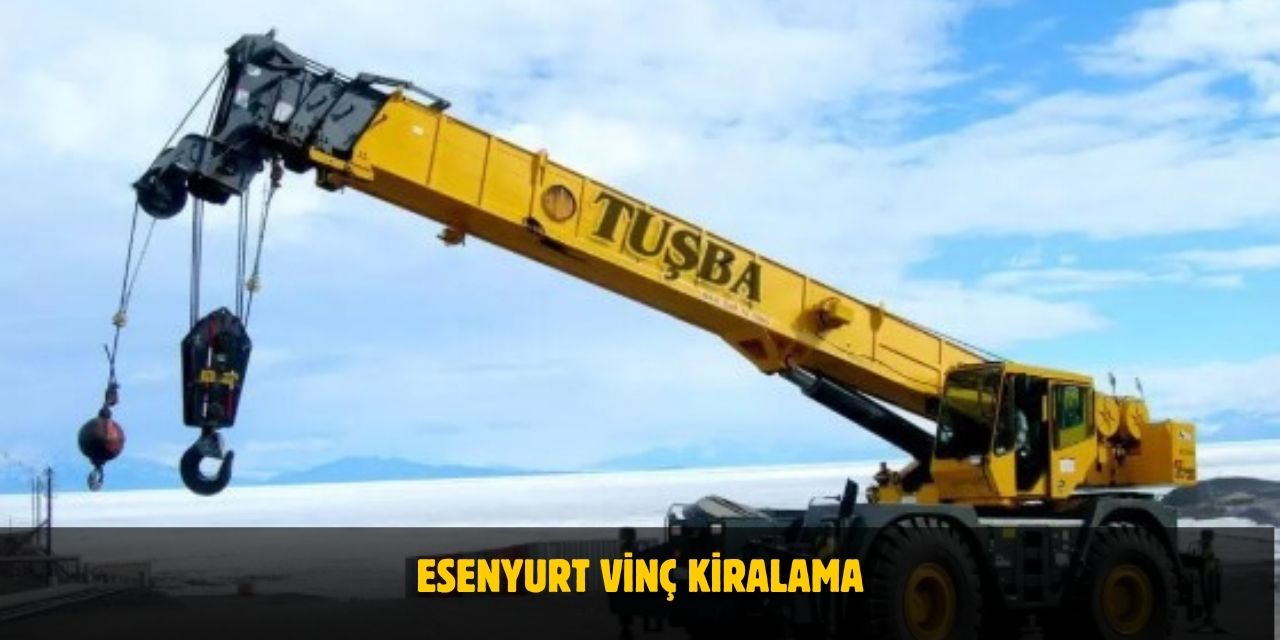 Esenyurt Vinç Kiralama - Sepetli Vinç Kiralama Hizmeti