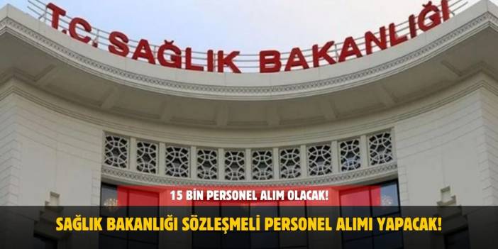 Sağlık Bakanlığı Sözleşmeli Personel Alımı Yapacak! KPSS 2025 Tercih Kılavuzu Yolda