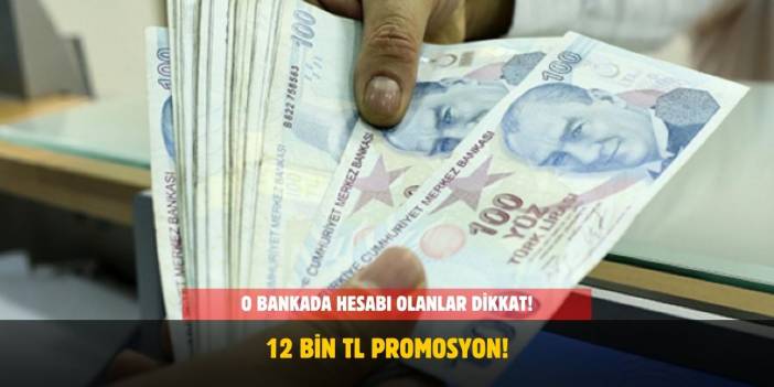 Mayıs Ayına Özel 12.000 TL Promosyon Müjdesi! O Bankada Emekli Hesabı Olanlar Yaşadı!