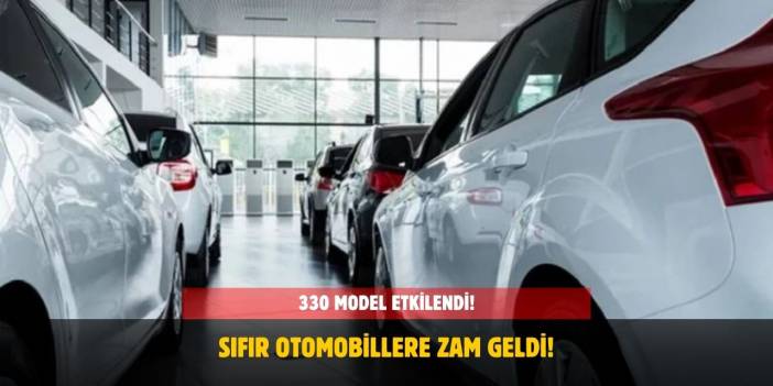 Sıfır Otomobillere Zam Geldi! Markalara Göre Yeni Fiyat Artış Oranları Açıklandı!